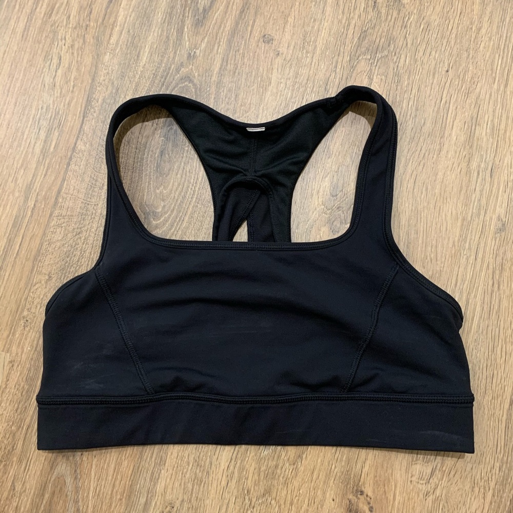 Black Lululemon Sports bra